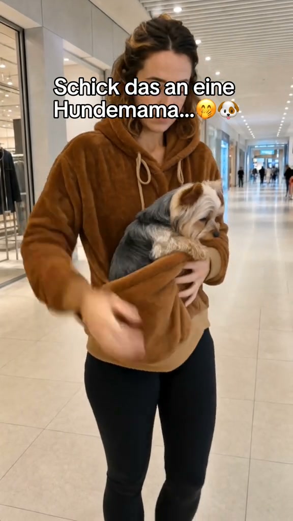 Dein Liebling ganz nah – mit dem Pet-Tragehoodie