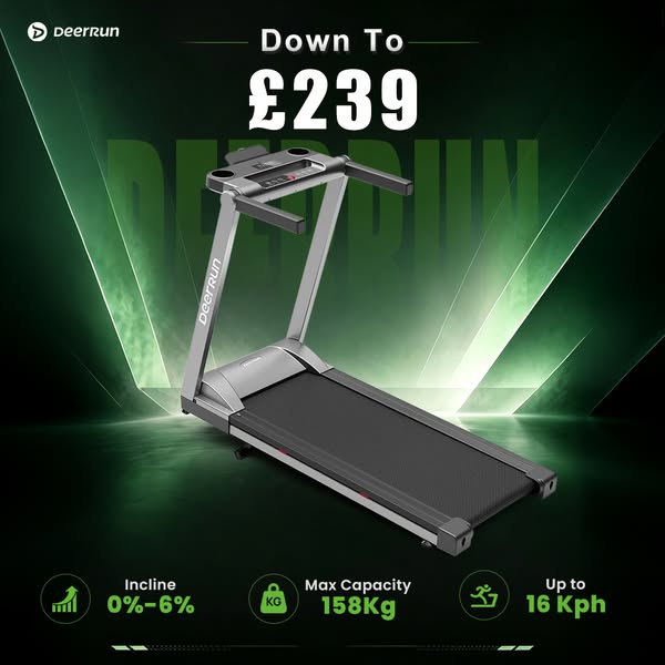 DeerRun A1 Pro Folding Incline Treadmill