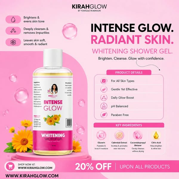 Kirah Glow LLC – Kirah Glow skincare line