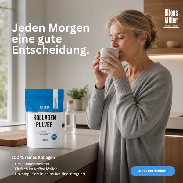 Millers Kollagen Pulver – Premium Qualität seit 1926 | Alfons Miller