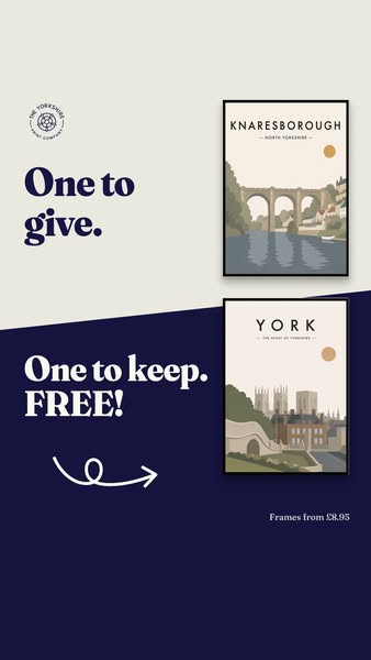 Buy one, get one FREE
