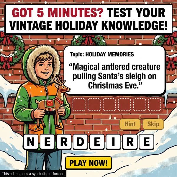 Can You Solve These Holiday Memory Words?