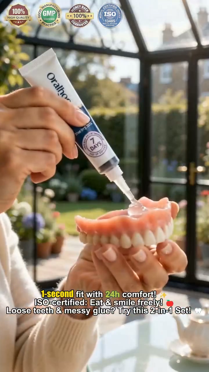 Denture slip? Never again!
