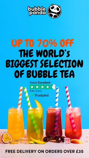 Bubble tea at home. No barista required.