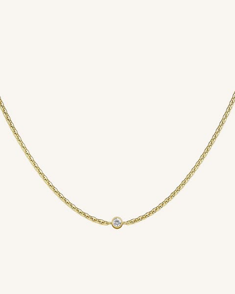1 Birthstone Necklace