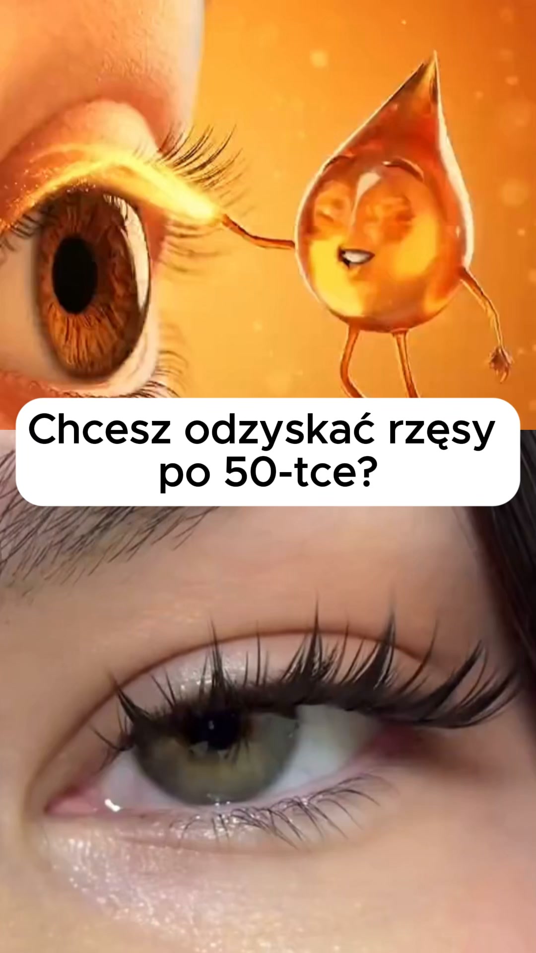Odzyskaj rzęsy utracone w menopauzie