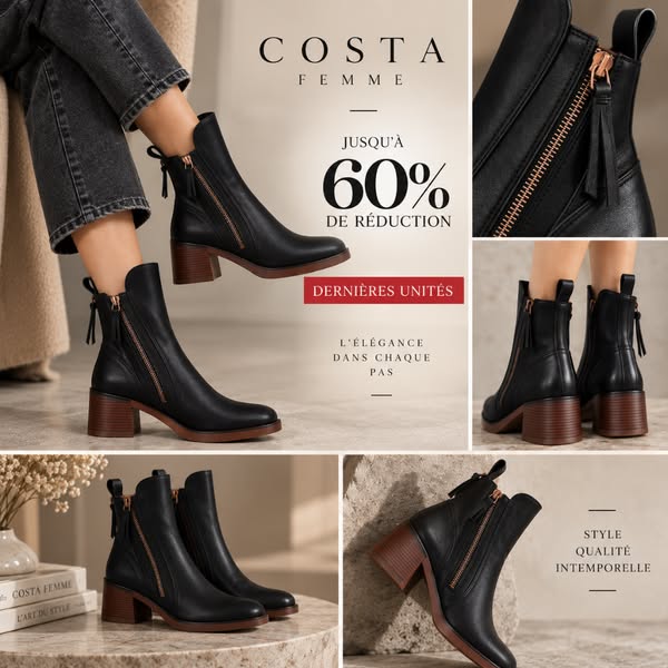 Nouvelle collection d’automne – Bottines Fabienne