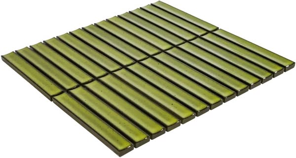 The Mosaic Factory Sevilla Wandtegels | Groen Glans | one size nu voor €149.95!