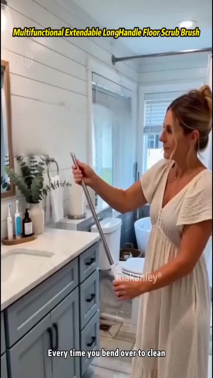 Extendable Crevice Gap Cleaning Brush