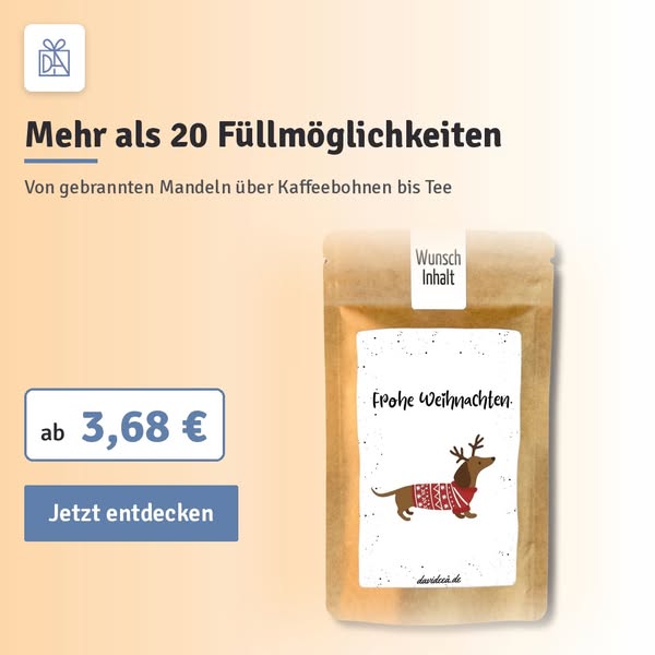 Mehr als 20 Füllungen