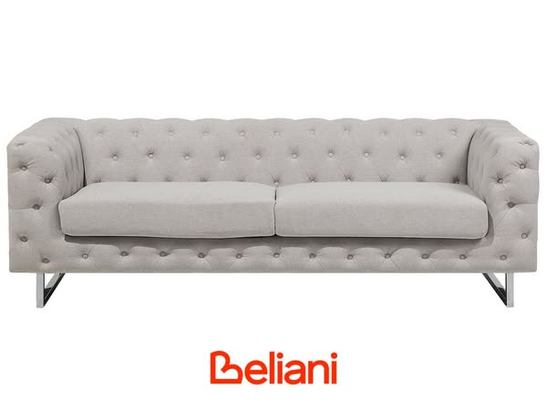 Sofas (Simple)Creme 215x87x71 VISSLAND