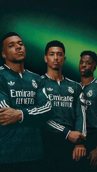 Nuova maglia da trasferta Real Madrid
