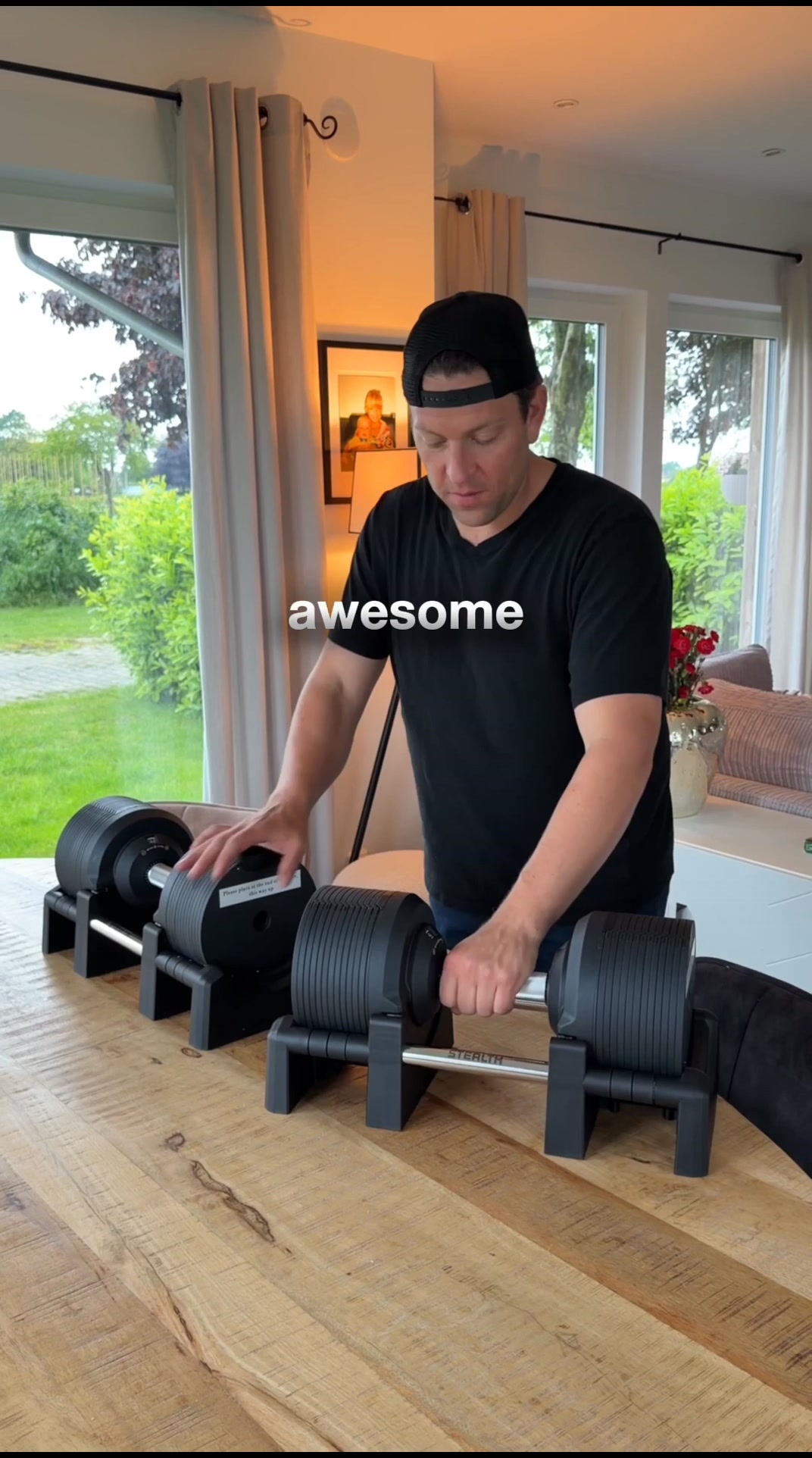 Stealth Adjustable Dumbbells