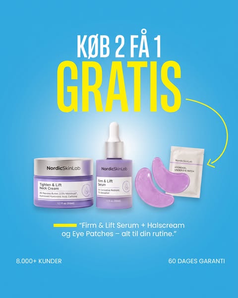 Komplet pakke til KUN 449 kr.