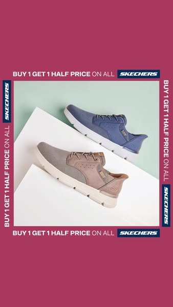 Step into Skechers savings!