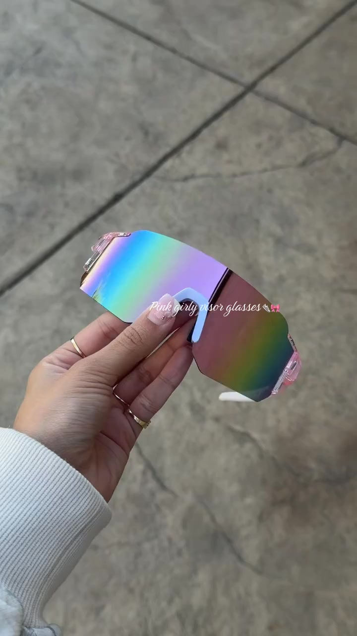 Large Frame UV Protection Sports Glasses