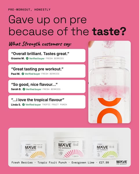 Pre-workout that tastes good