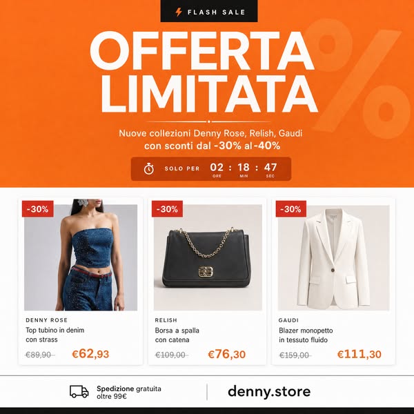 Saldi iniziati