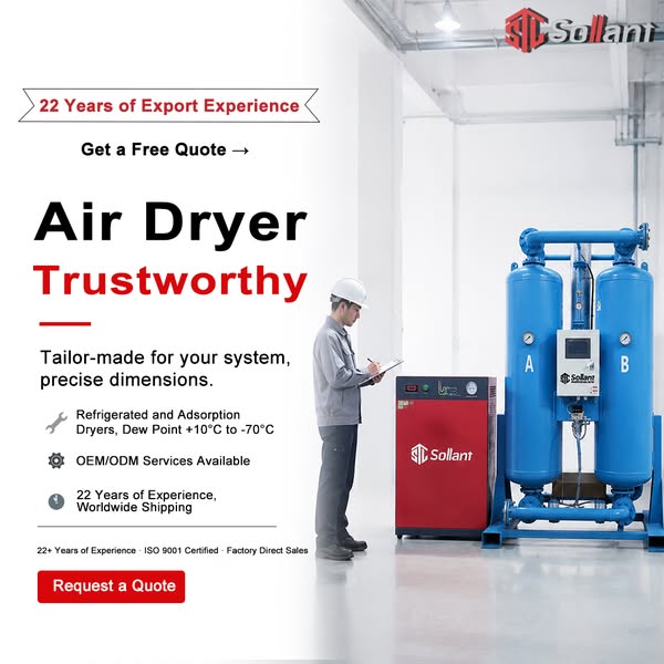 Sollant Industrial Air Dryer | Get a Free Quote