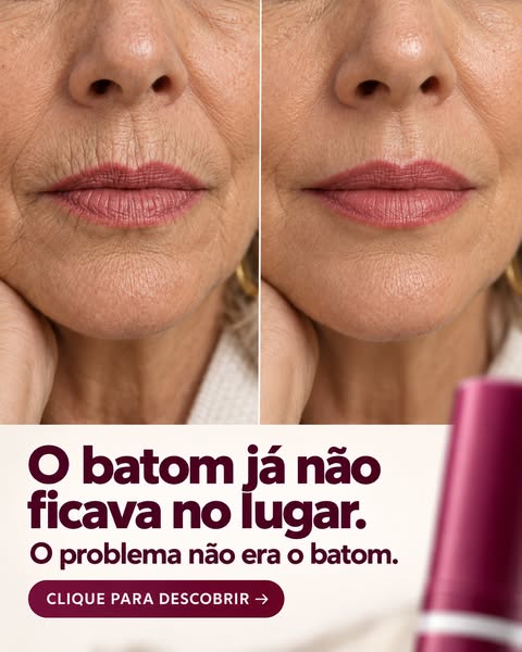 O problema não era o batom