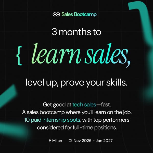 Sales Bootcamp | Bending spoons