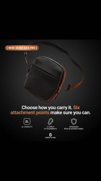 The Sling Bag Pro Is Here