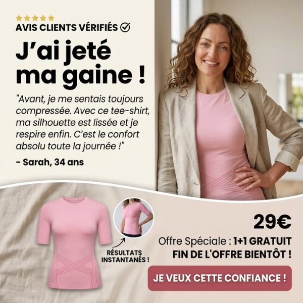 Cellulisse® Tee-Shirt 3D Compression