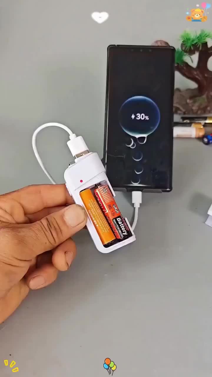 Emergency Battery-Powered Phone Charger / Power Bank