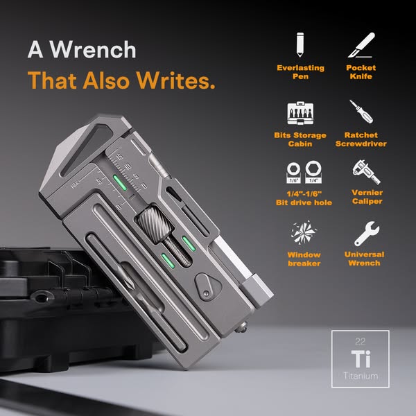 OmniPro Wrench 3.0. Pocket-Sized Toolbox. 0–18mm.