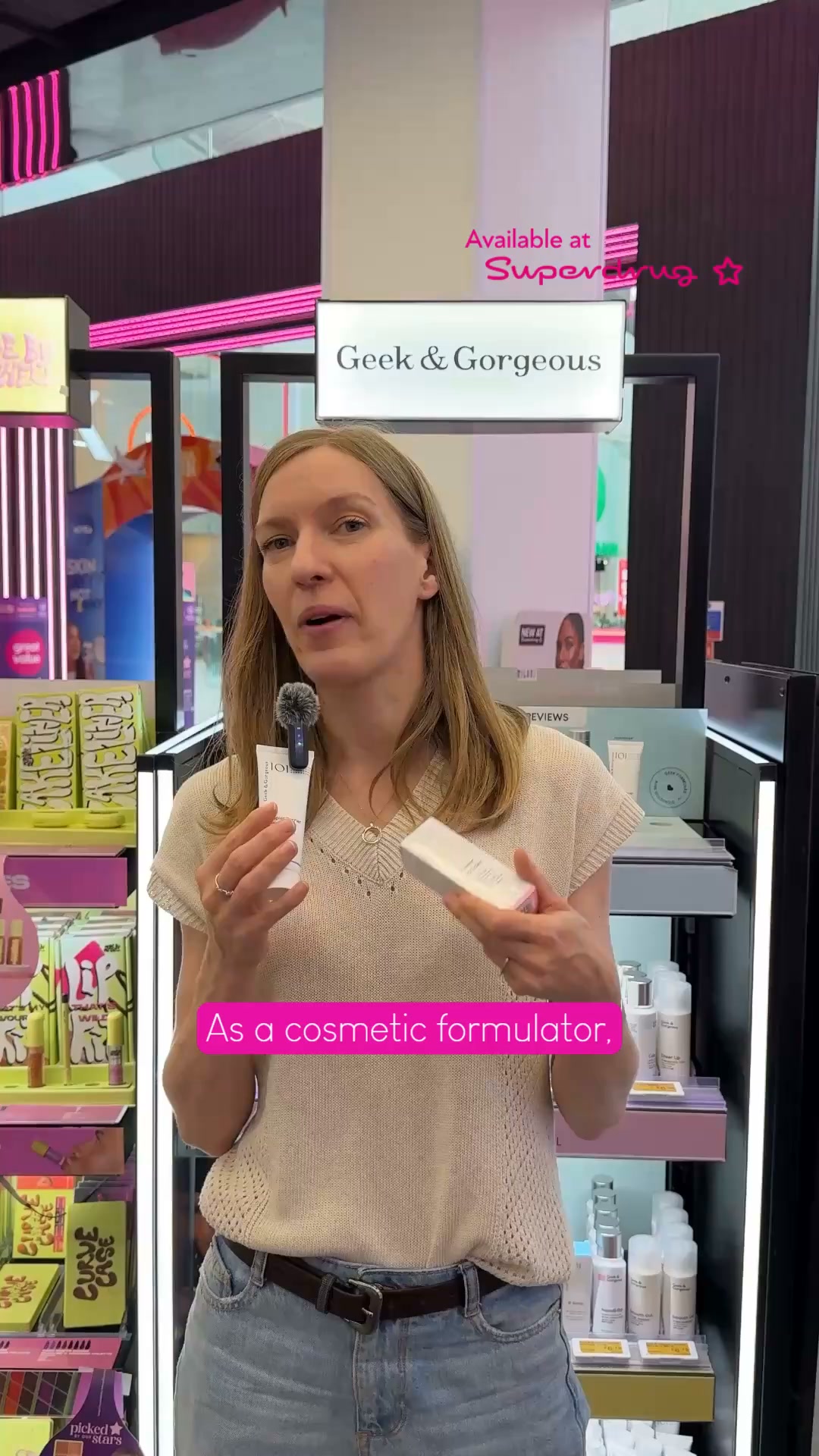 High Tech Peptide Formula, now in 150+ Superdrug stores