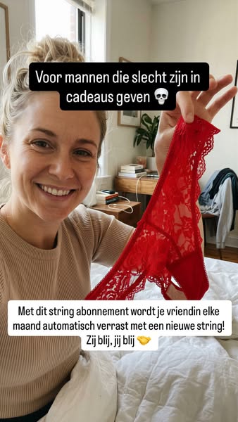 Voor mannen die geen idee hebben wat ze cadeau moeten geven
