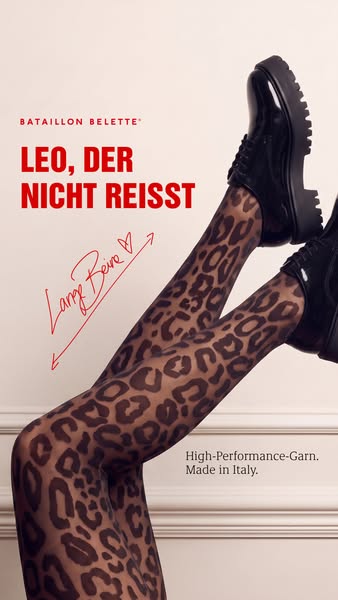 Optisch längere Beine. Null Quetschen.