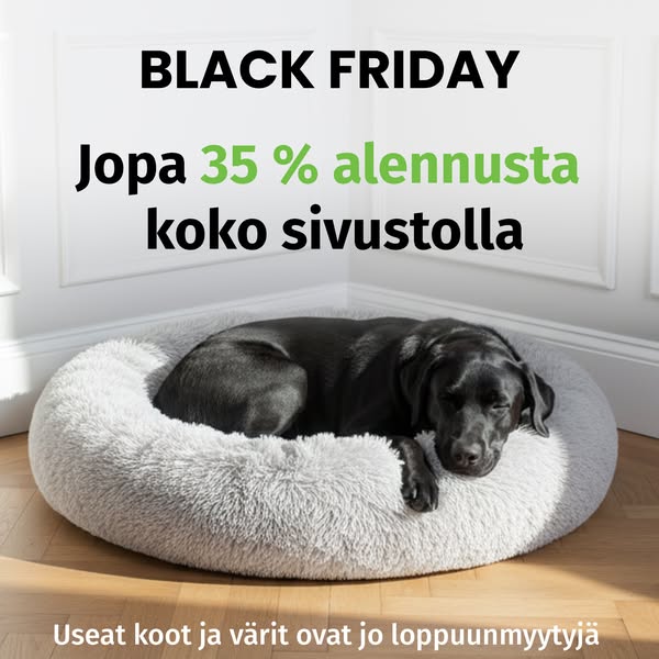 Black Friday 35 % alennusta