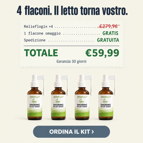 Questa semplice soluzione contro il russamento sta andando a ruba