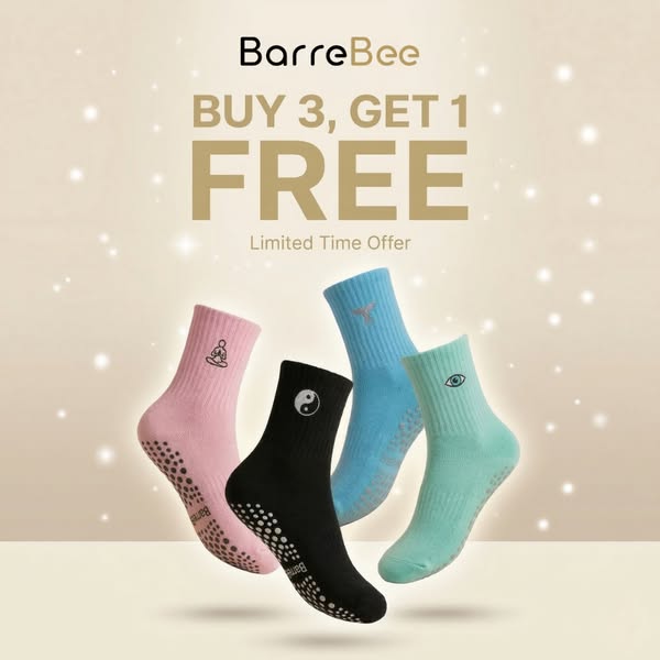 The Pilates Socks That Actually Stay Put