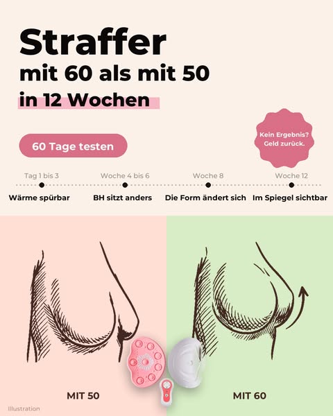 Straffere Brust in 15 Min. am Abend — ohne OP