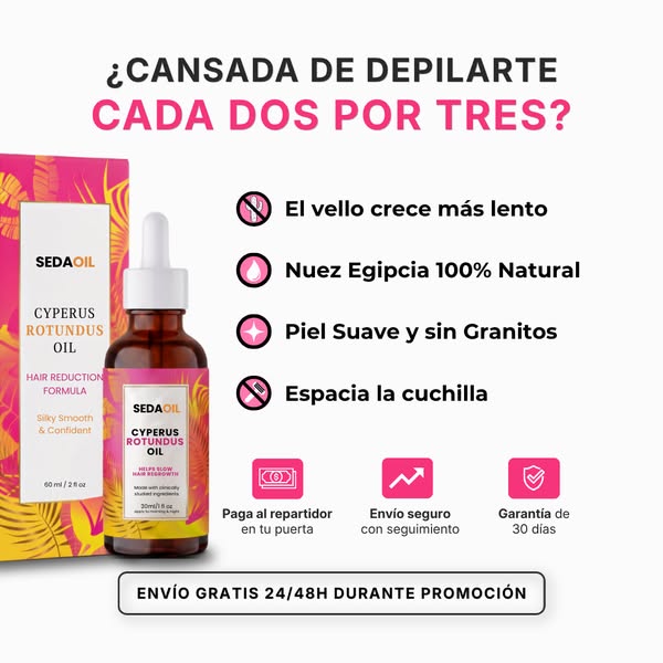 ¿Cansada de depilarte cada dos por tres?