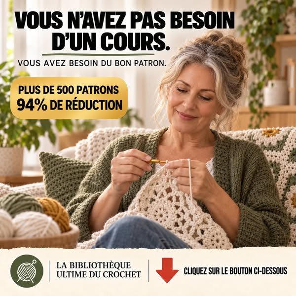 +500 PATRONS DE CROCHET ORGANISÉS AU MÊME ENDROIT