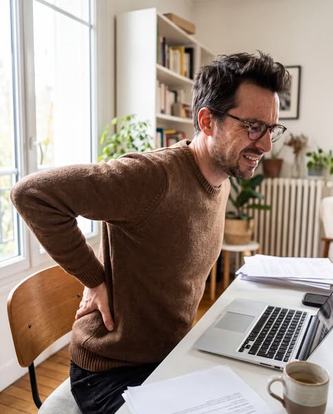 Le télétravail a détruit mon dos, et ce n'était pas ma chaise