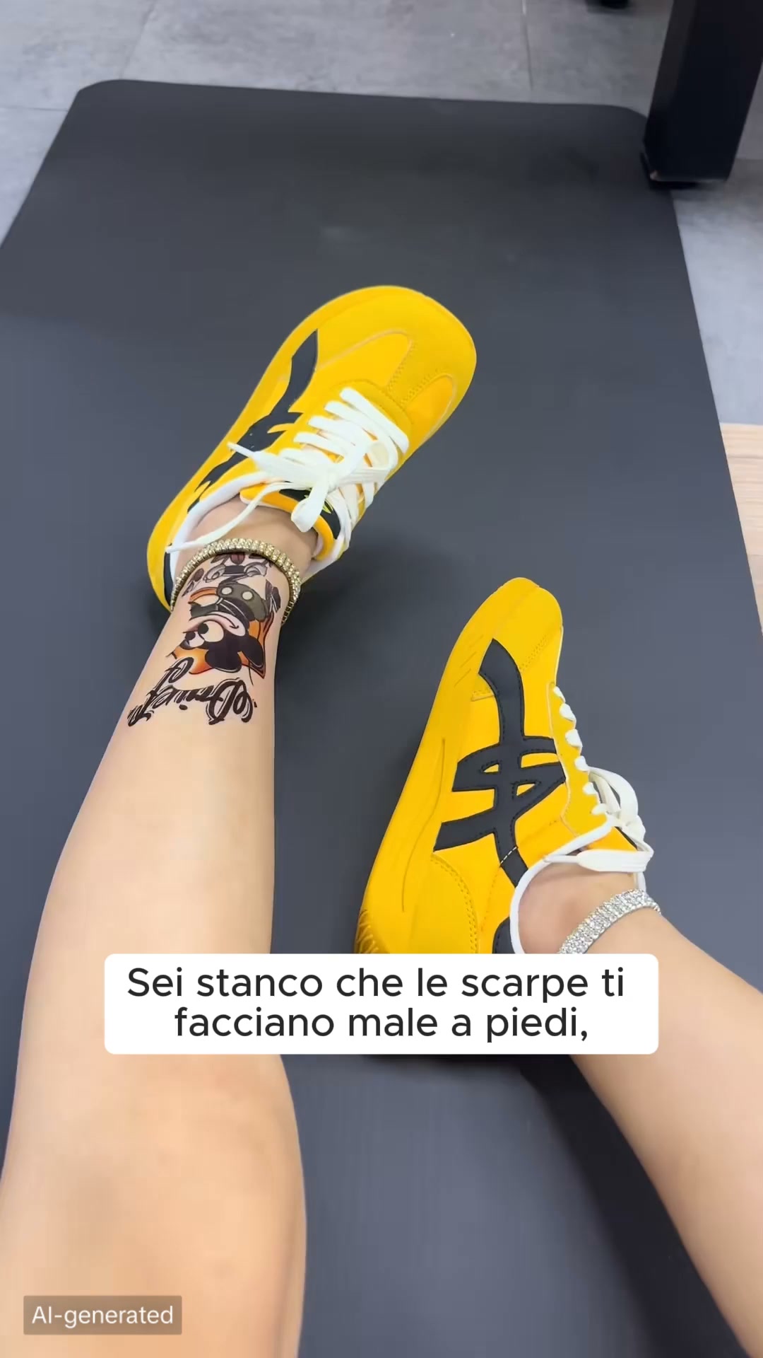 Smetti di costringere le dita dei piedi