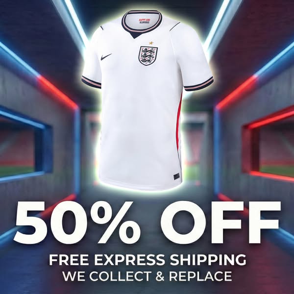 󠁧󠁢󠁥󠁮󠁧󠁿 England Kits | Hassle-Free Collect & Replace