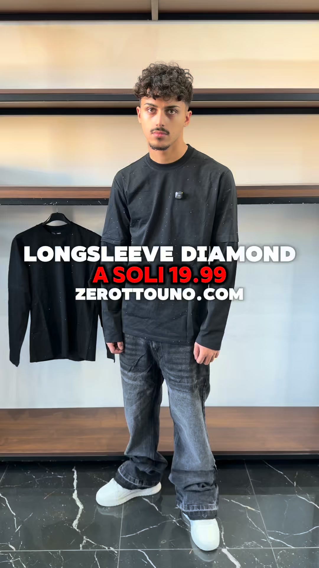 Longsleeve diamond
