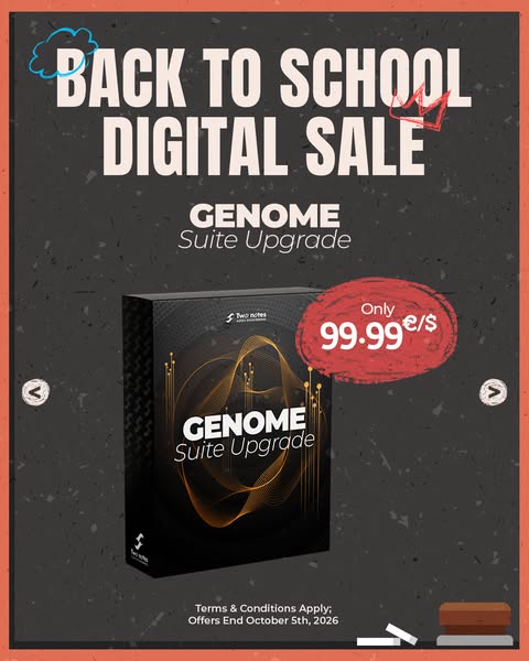 GENOME Suite Upgrade – 99.99 €/$