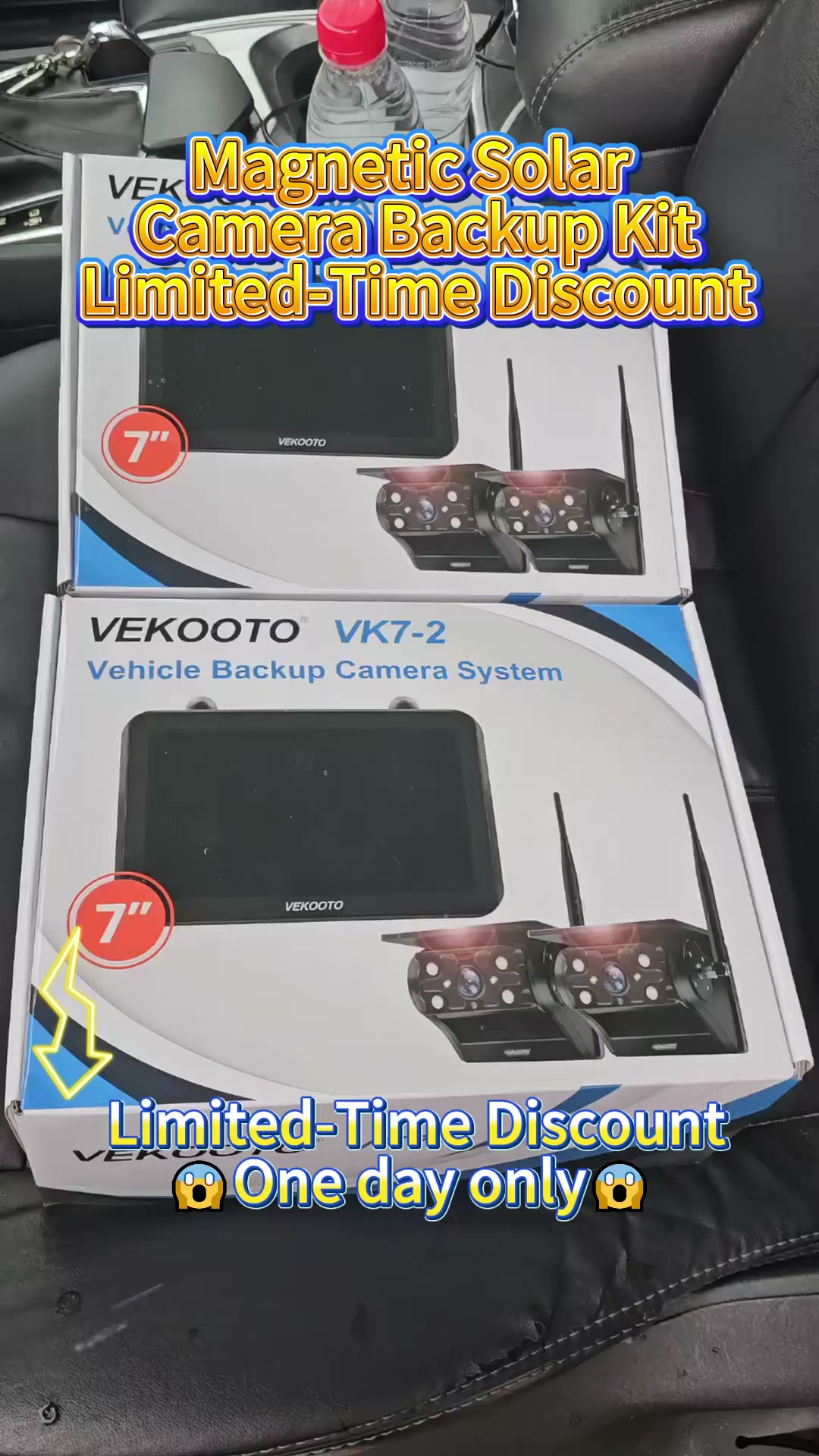 85% off VEKOOTO VK7 pro Magnetic Wireless Backup Camera