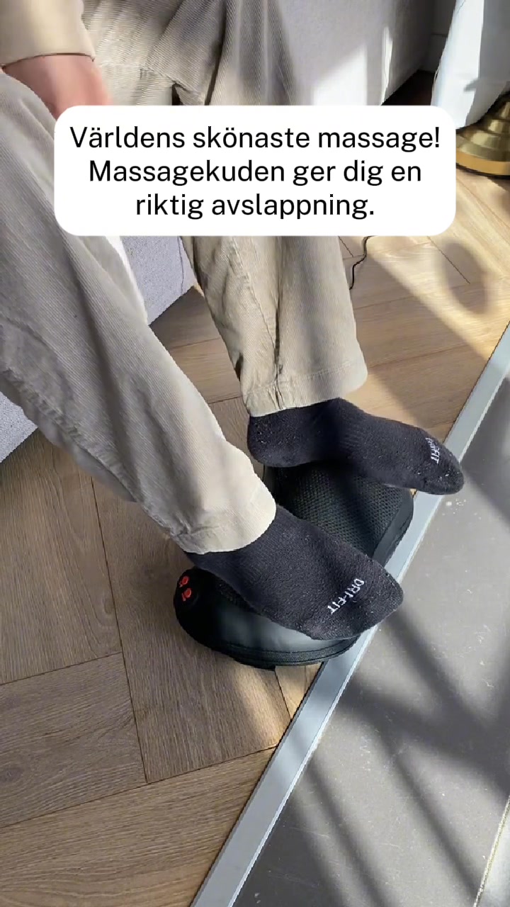 Massagekudde för avslappning!