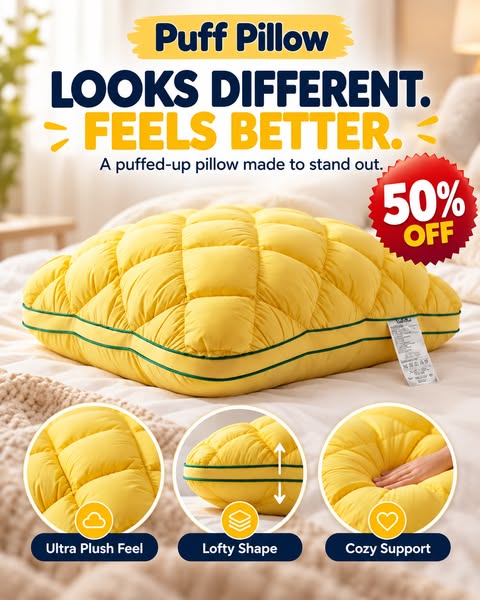 Still sleeping on a pillow designed like it’s 1995?