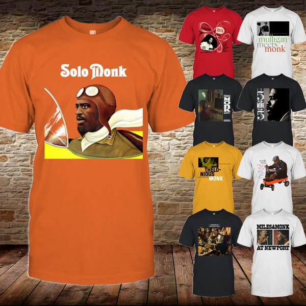 Thelonious Monk t-shirts