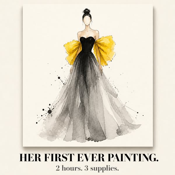 Learn the Classic French Art of Watercolor Fashion Illustration
