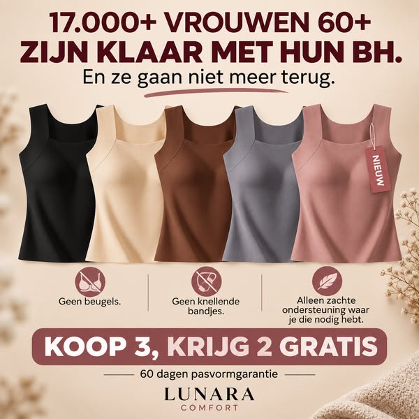 NOG STEEDS EEN BH DIE KNIJPT?