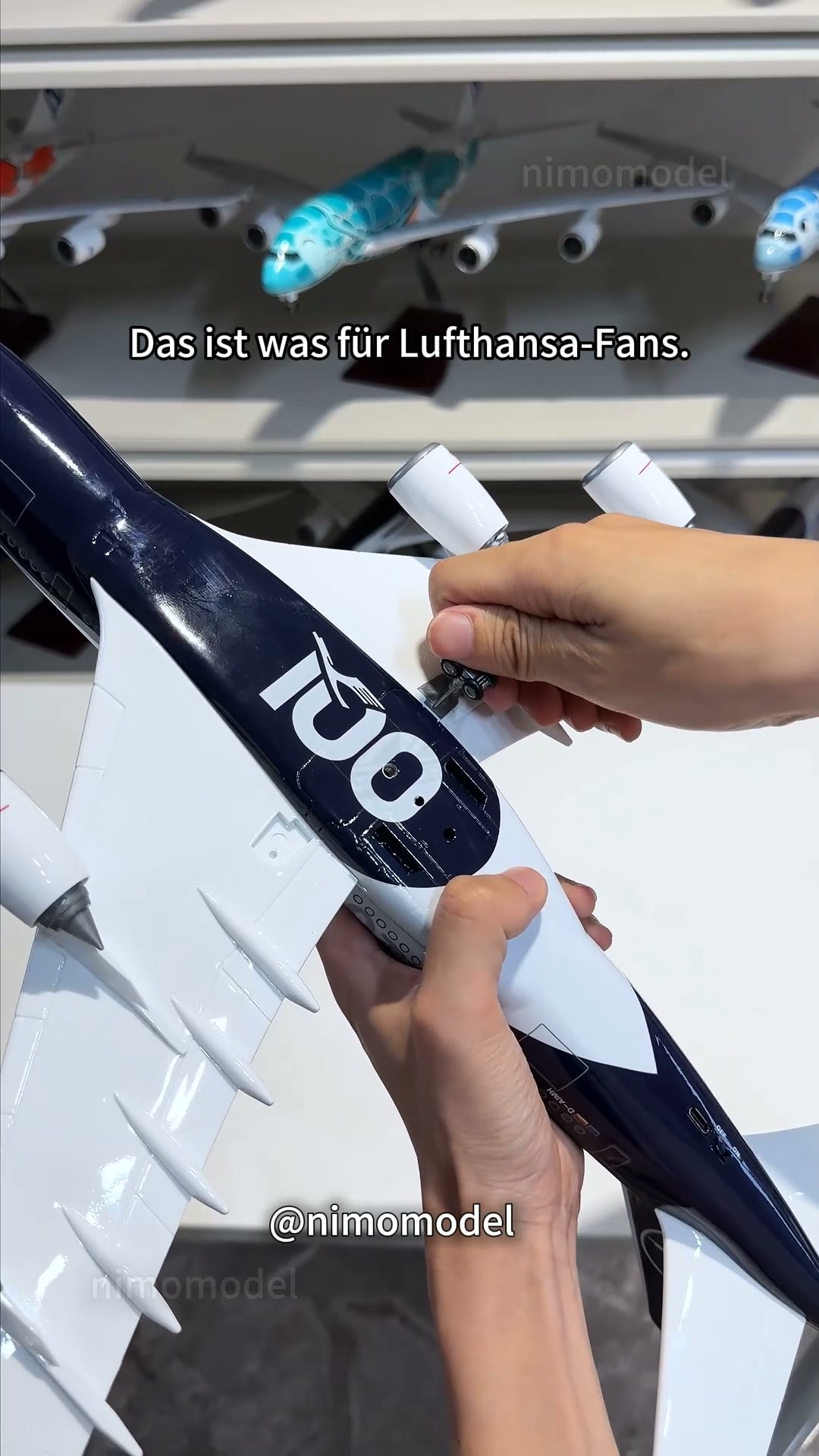 Das Lufthansa-Geschenk.